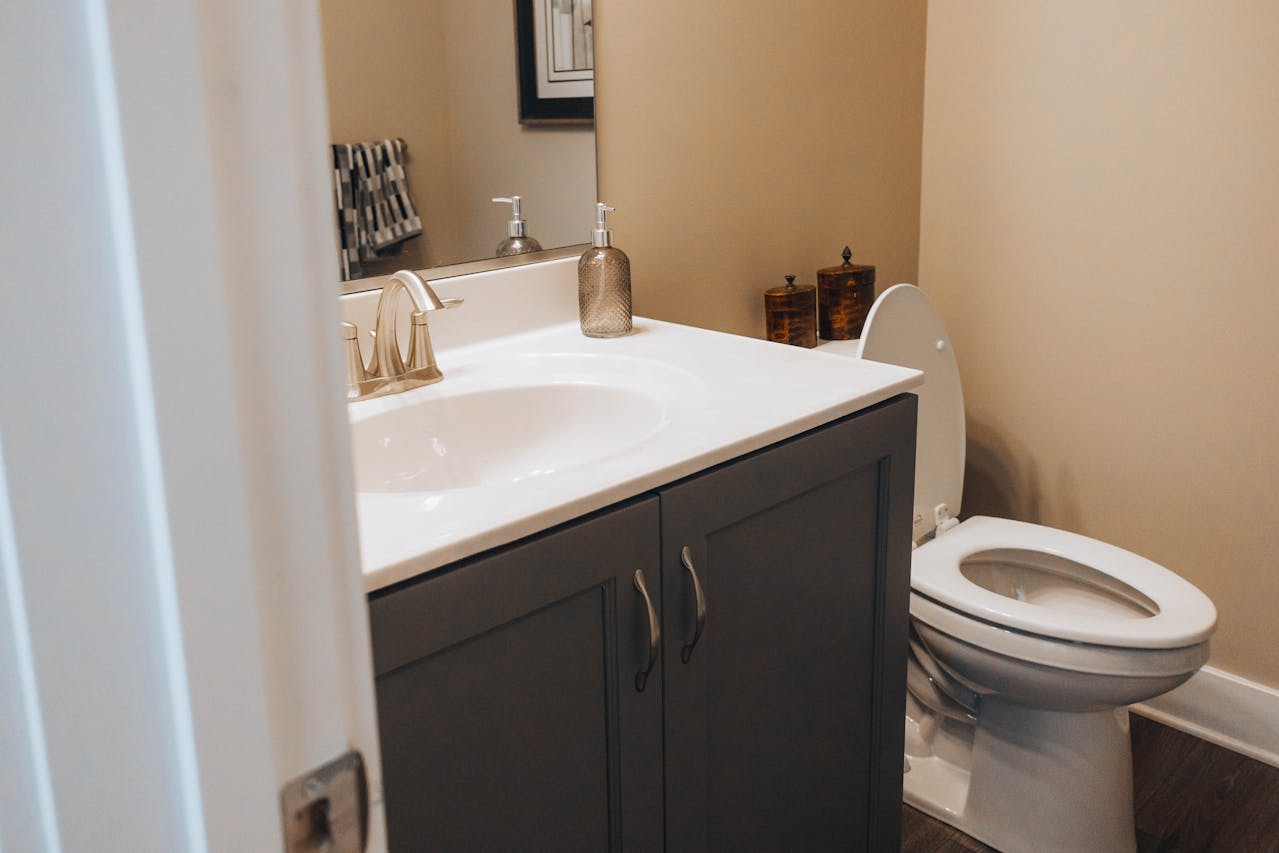 Modern plumbing system installation in a new Randburg home